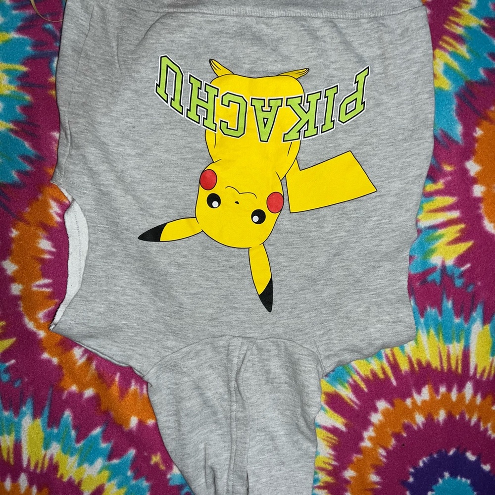 Pokemon Gray Pikachu Kids One Piece